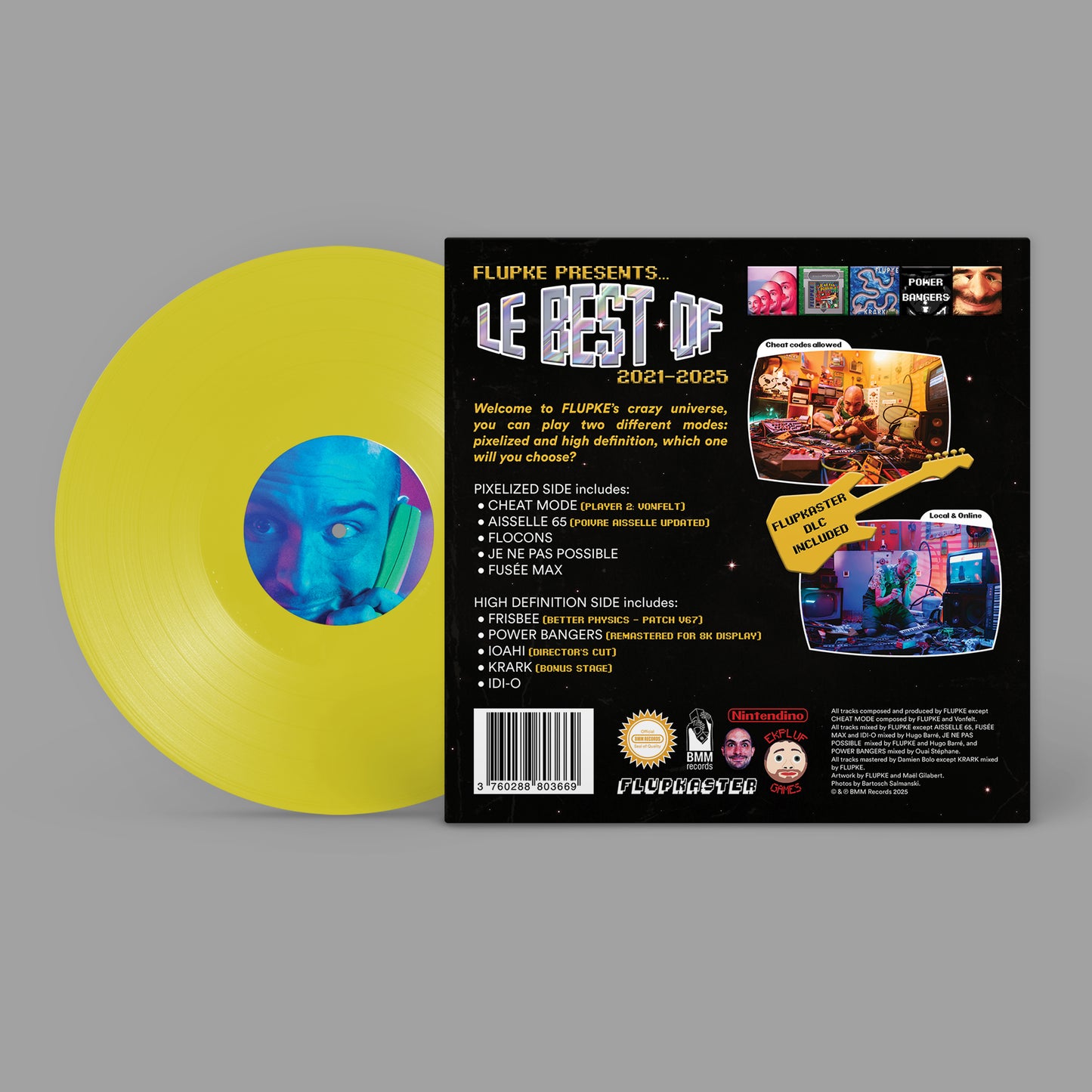 FLUPKE - LE BEST OF LP (Yellow)