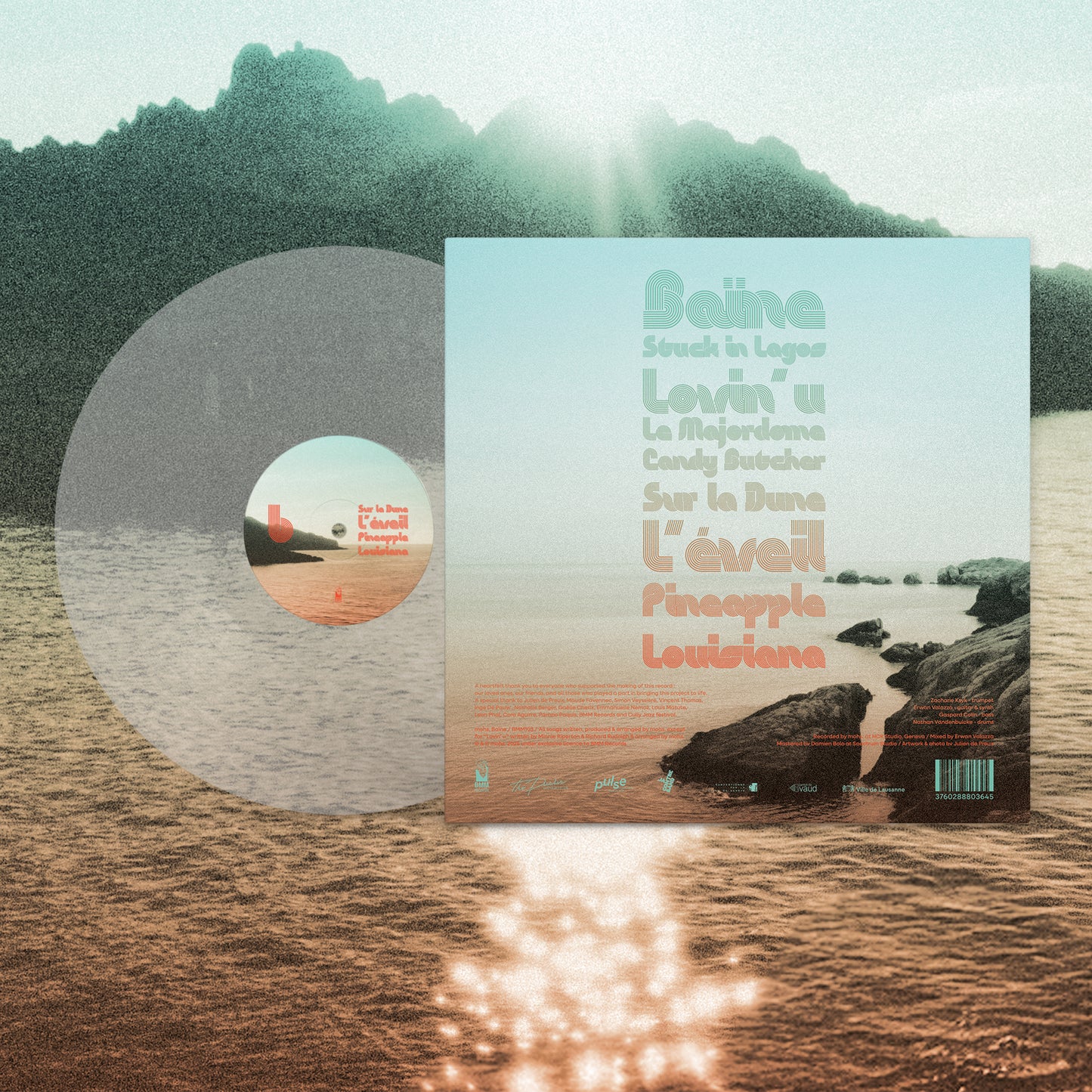 mohs. - Baïne LP (Transparent)