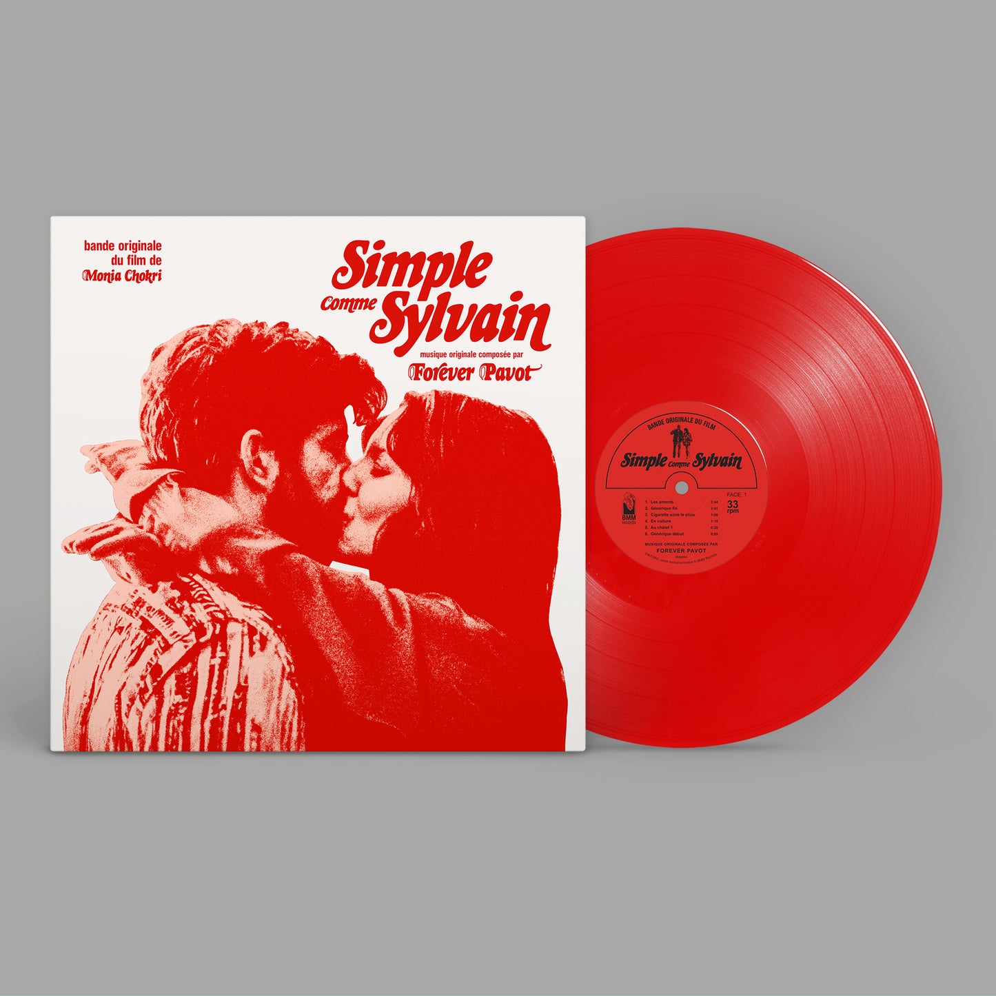 Forever Pavot - Simple Comme Sylvain OST (Red Vinyl)