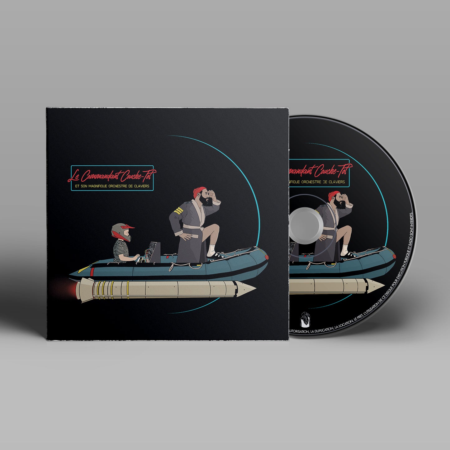 Le Commandant Couche-Tôt - Le Commandant Couche-Tôt et son Magnifique Orchestre de Claviers CD