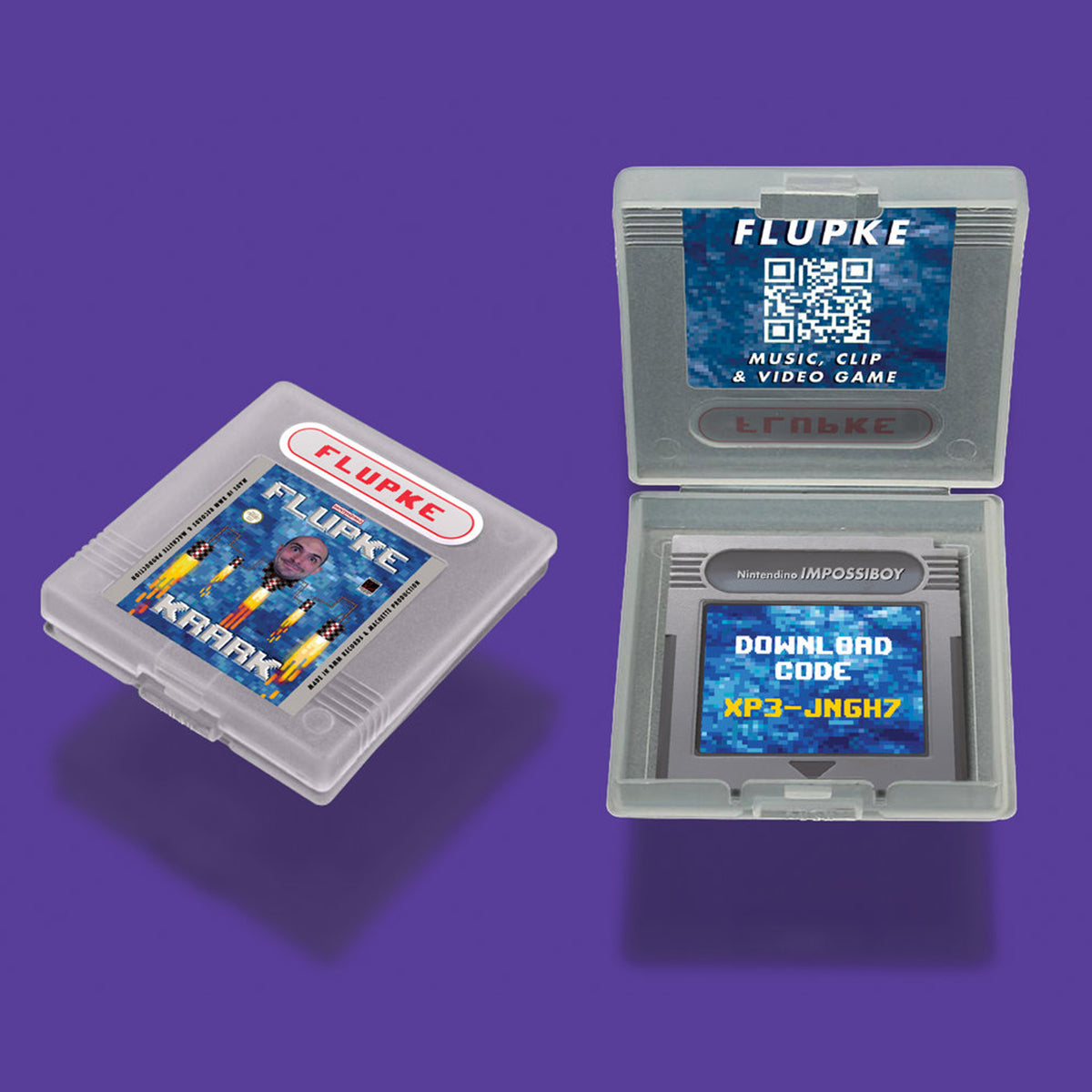 FLUPKE - KRARK Gameboy Card