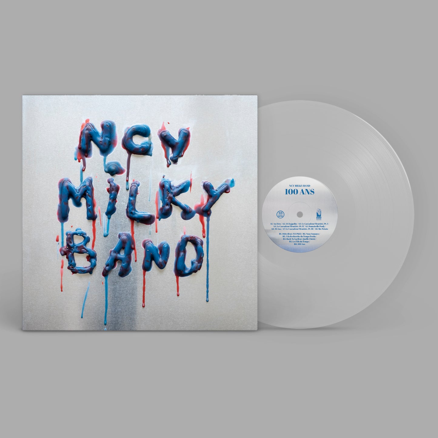 NCY Milky Band - 100 Ans LP (Transparent)