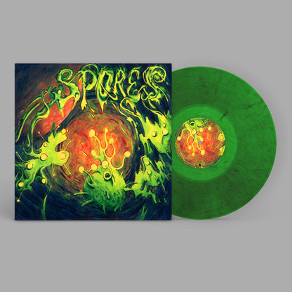 The Natural Yogurt Band - Spores LP (Green Marbled)