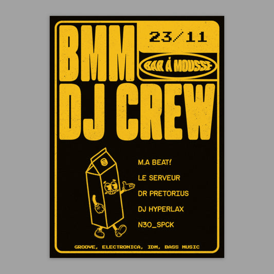 BMM DJ Crew Poster