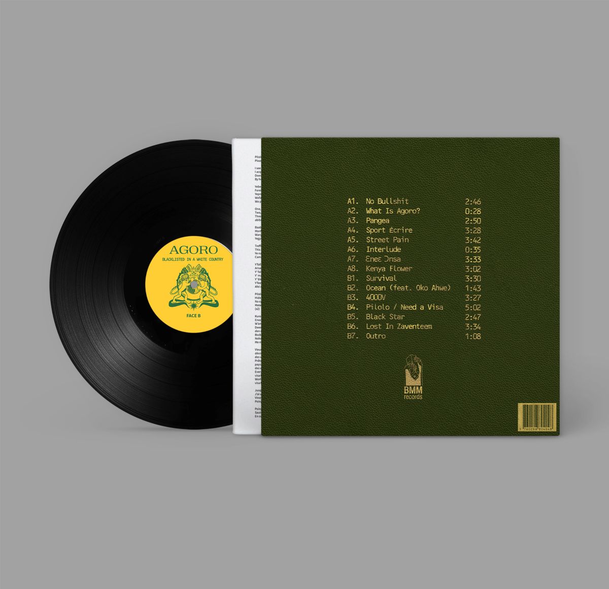 Agoro - Blacklisted in a White Country LP