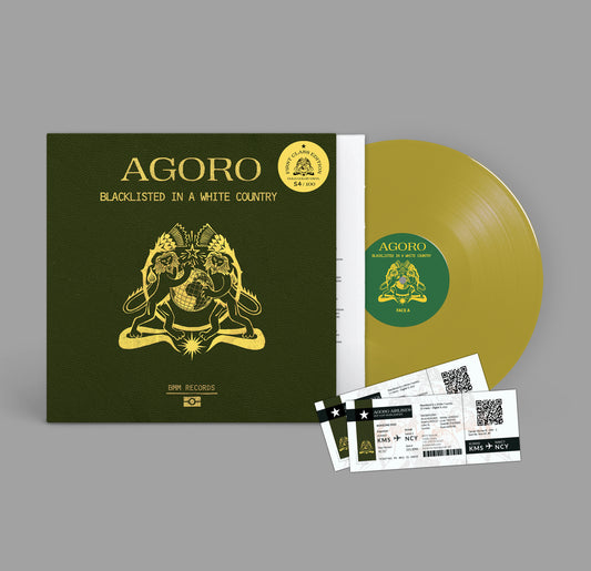 Agoro - Blacklisted in a White Country LP (Gold)
