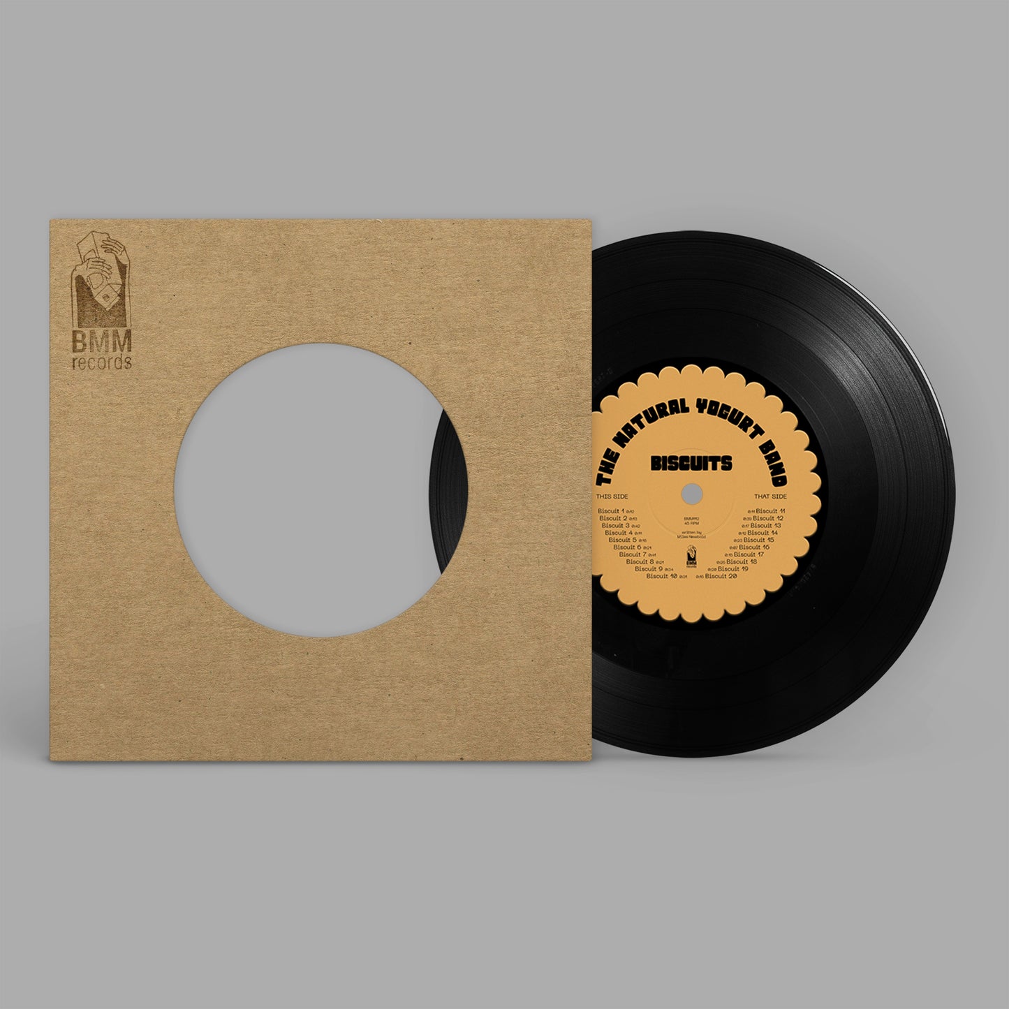 The Natural Yogurt Band - Biscuits 7" Vinyl