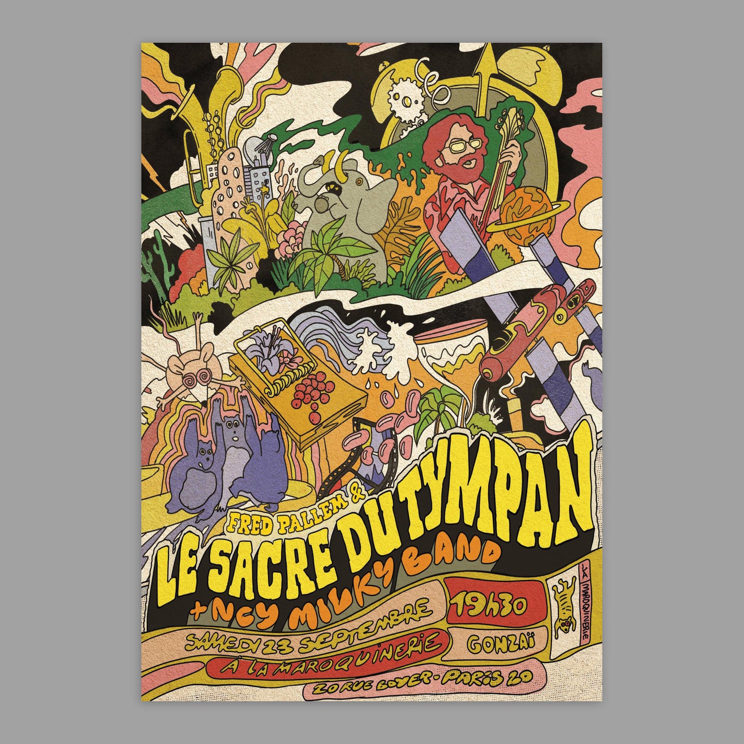 NCY Milky Band & Le Sacre du Tympan Poster