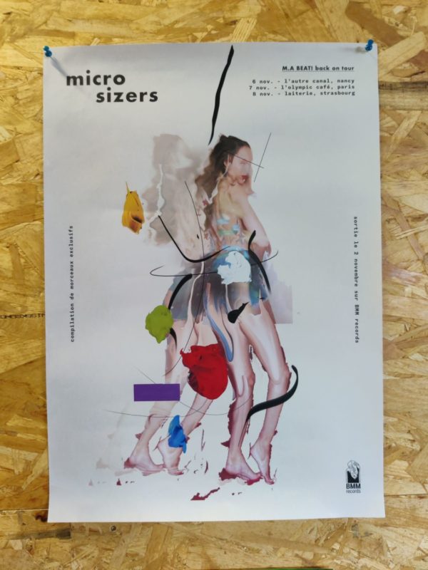 m.a beat! microsizers poster