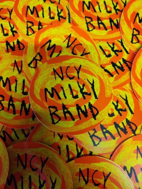 ncy milky band stickers