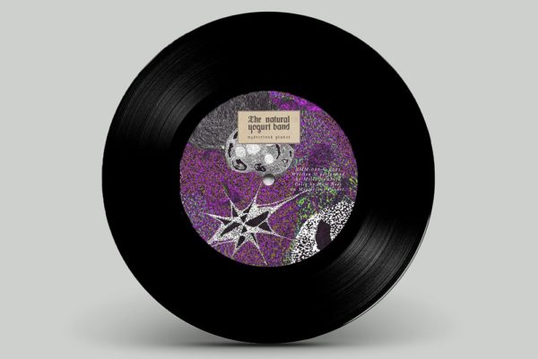 the natural yogurt band 57 lashes of the mallet mysterious planet vinyl mockup back