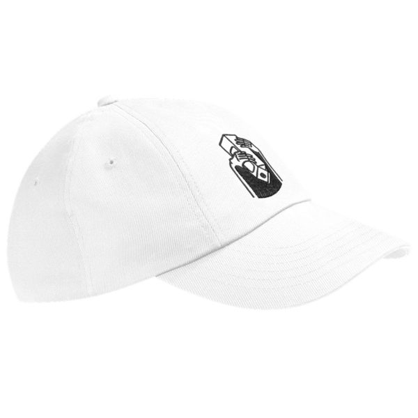 bmm baseball cap white front